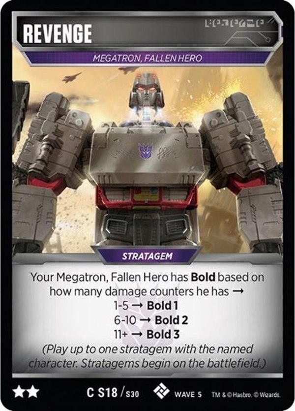 TCG Megatron Fallen Hero And Titan Master Partner Doomshot Cards Revealed 3 (3 of 3)